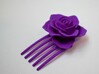 Rose Hair Comb 3d printed 