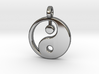 Yin yang pendant 3d printed 