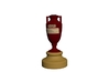 Cricket Ashes Cup 3d printed rendered image of ashes cup