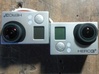 GoPro HERO 3+ 3D System: Wider Lens Separation  3d printed Add your cameras (HERO3+ Black only).