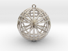Awesomeness Sphere Pendant 2"  3d printed 