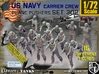 1/72 USN Carrier Deck Pushers Set302 3d printed 