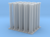 20 Doric Columns 20mm high 3d printed 
