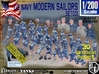 1/200 USN Modern Sailors Set001 3d printed 