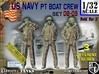 1/32 USN PT Crew Set06-05 3d printed 