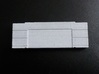 Hollow SNES classic mini cartridge 3d printed Metallic Plastic Back