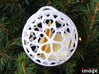 Customizable Christmas Ornament - Hearts 3d printed Use it to wrap a small gift or a personal note