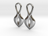 Loginv Earrings 3d printed 