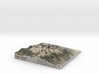 Blanca Peak Map: 6"x6" 3d printed 