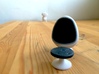 Egg Chair Dome: Men in Black (1:24 Scale) 3d printed Funky outside, comfy inside