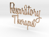 Respiratory Therapist Pendant 3d printed 