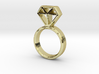 Diamond Ring 3d printed 