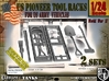 1/24 US Pioneer Tool Rack Set101 3d printed 
