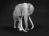 African Bush Elephant 1:64 Tusker Bull Satao 3d printed 