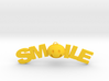 Smile necklace 3d printed 