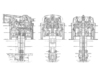 1/350 HMS Agincourt 12" BL MKXIII Guns 1916 x7 3d printed Reference Plans