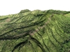 HURT100 Course Map, Hawai'i: 8"x8"@1:20,000 Scale 3d printed 