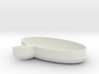 Oval Chat Bubble Bowl 3d printed 