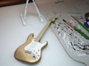 Fender Stratocaster, Scale 1:6 3d printed This model is hand painted (example)