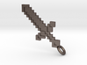Minecraft Sword Pendant 3d printed 