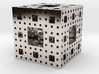 Menger sponge Square Cube 3d printed 