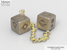 Smuggler's Lucky Sabacc Dice, Han Solo, Star Wars 3d printed Chain not included