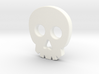 Skull Button 3d printed 