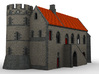 HOF051 - Medieval hall 3d printed 