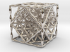 Flower of Life Hexahedron 1" (Cube)  3d printed 