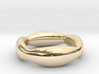 Quatrefoil Ring size M 3d printed 