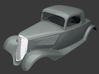 1933 Ford Coupe Hood - 1:8 & 1:12 & 1:16 3d printed 