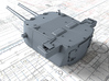 1/700 HMAS Canberra 8"/50 MKVIII Guns 1942 3d printed 3d render showing A and Y Turret detail