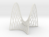 Hyperbolic Paraboloid with cross sections 3d printed 