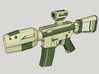 Gunder R4F SciFi CQB Rifle 3d printed Suggested Color Scheme with R4F