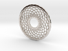 Mandala shape for pendants 3d printed 