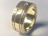 Aztec Celtic Ring  3d printed 