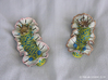 Yeri the Nudibranch 3d printed Becia vs Yeri size & orientation: Hand Painted White Strong & Flexible Polished