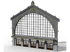 HOGG-VerFac01 - Large modular train station 3d printed 