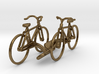 Bicycle Cufflinks 3d printed 