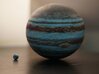 Jupiter & Earth to scale 3d printed 