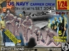 1/24 USN Carrier Deck Crew Set304-1 3d printed 