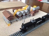 'N Scale' - Elevated 10'x24' Oil Tank 3d printed 