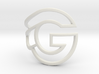 G-bicycle front logo - height 35mm - diameter 42mm 3d printed 
