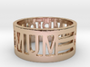 Mum is Champion Ring 3d printed 