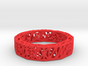 Voronoi Bi-Dodecagonal Bracelet 3d printed 