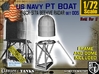 1/72 PT Boat Beehive Radar Set005 3d printed 