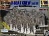 1/96 German U-Boot Crew Set101 3d printed 
