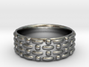 Abstract Weave Pattern Ring 3d printed 