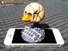 Angry Skull 3d printed 