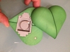 Heart Amulet Big - Inner Part 1 Photo 3d printed 